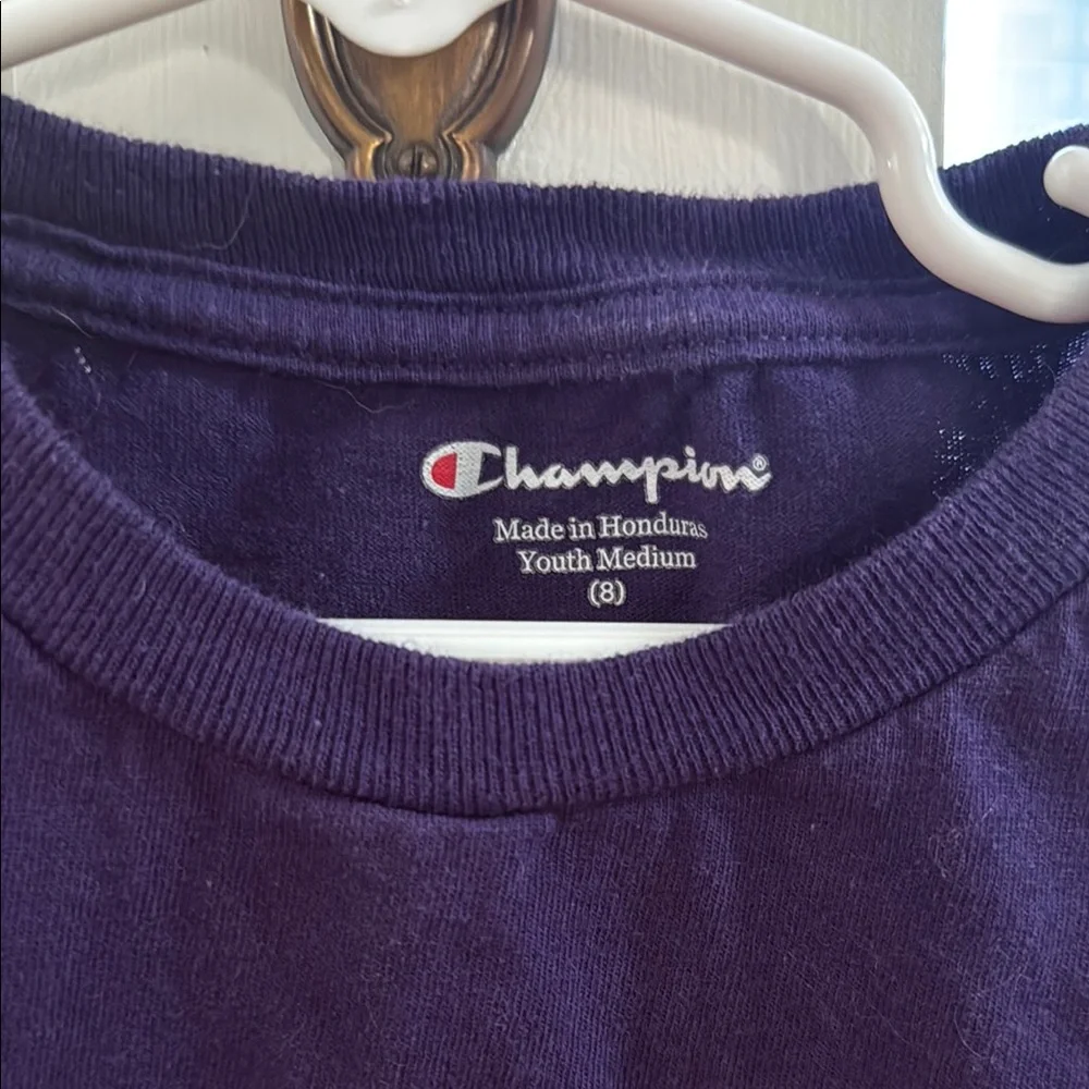 Champion Kids Purple James Madison Dukes T-Shirt - Picture 3 of 4